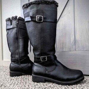 Aquatherm by Santana Canada Blair 4 Black Knee High Waterproof Winter Boot